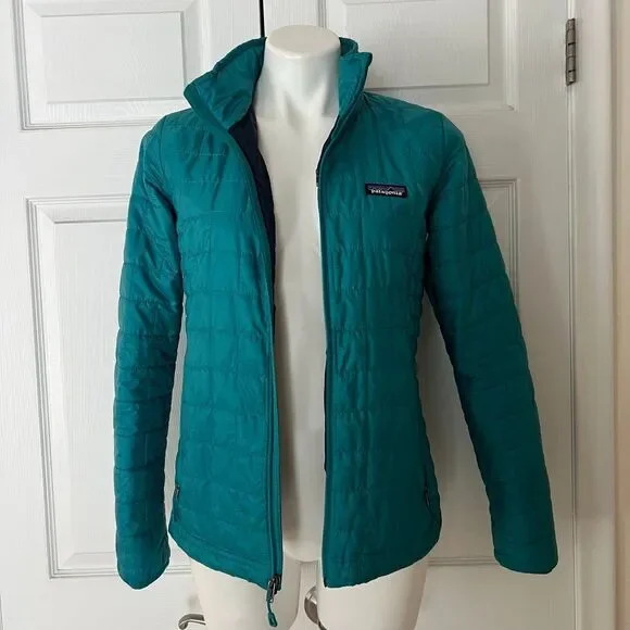 Patagonia Nano Puff Jacket Teal - Picture 6 of 8